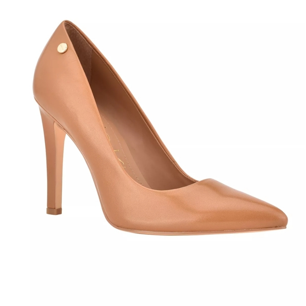 Calvin Klein Caremal Nude Brady Heel